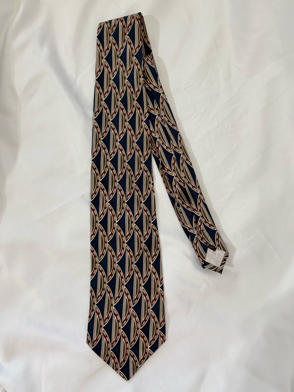 Vintage TKS for Nordstrom Silk Patterned Tie